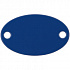 Шильдик металлический Alfa Oval, синий