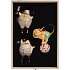 Набор из 3 елочных игрушек Circus Collection: фокусник, силач и лев